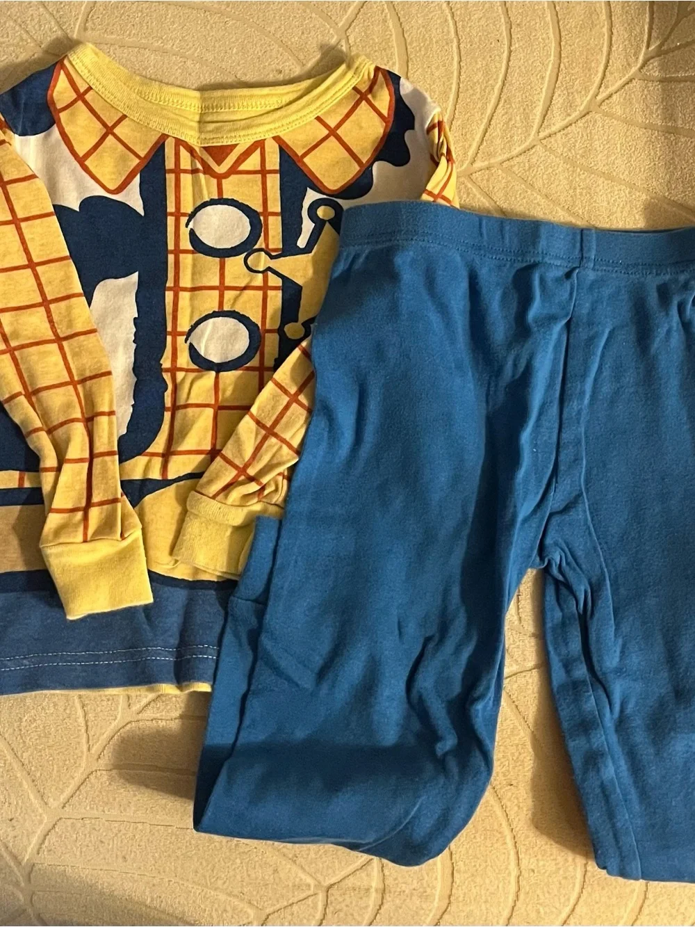 Disney Toy Story Woody Character Pajama Set